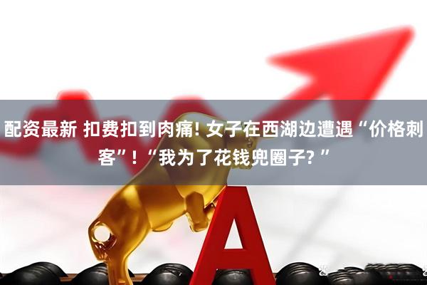 配资最新 扣费扣到肉痛! 女子在西湖边遭遇“价格刺客”! “我为了花钱兜圈子? ”
