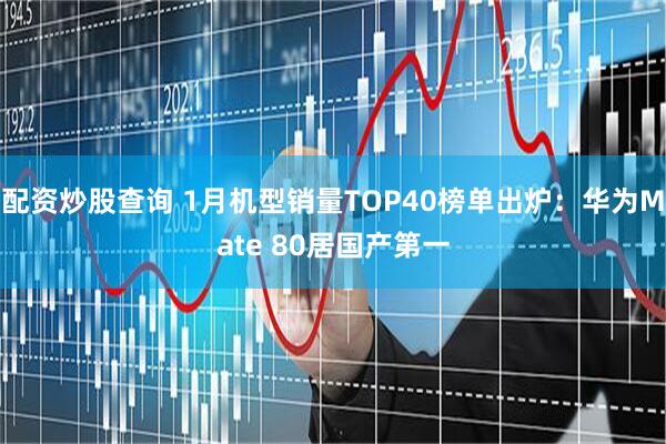 配资炒股查询 1月机型销量TOP40榜单出炉：华为Mate 80居国产第一